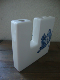 Tulpenvaas blauw wit - VERKOCHT