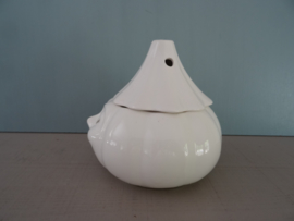 Vintage knoflookpot - gezicht - VERKOCHT