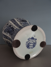 Dekselpot Boch - Delfts blauw - dekselvaas - VERKOCHT