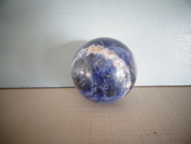 Marmeren bal - 1 stuk - blauw - VERKOCHT
