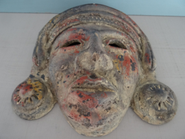 Masker - Azteken - keramiek - VERKOCHT