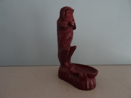 Asbak aap - rood / bordeaux rood