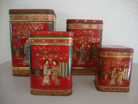 Set Chinese trommels / blikken - VERKOCHT