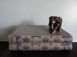 Klein beeldje olifant - vintage - VERKOCHT
