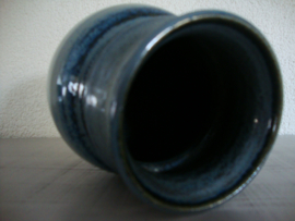 Keramiek Klaas Fenne de Leeuwe - vaas blauw - VERKOCHT