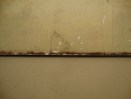 Schilderijtje hert - hardboard - VERKOCHT