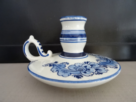 Delfts blauwe kandelaar - VERKOCHT