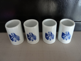 Boomsma borrelbekertjes - Delfts blauw - VERKOCHT