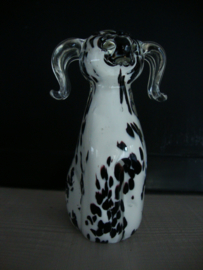 Glazen beeldje hond - hondje - glas - VERKOCHT