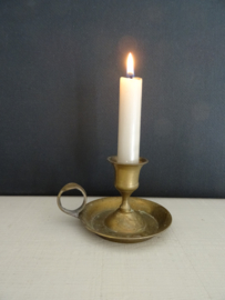 Vintage kandelaren - blaker - koper en messing - Set van 2 - VERKOCHT