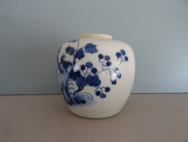 Gemberpot - blauw/wit - VERKOCHT