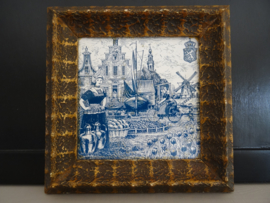Oude Hollandse Delfts blauwe tegel - Mosa - VERKOCHT