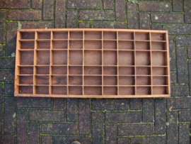 Houten letterbak - VERKOCHT