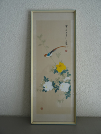 Langwerpig Chinees schilderij - VERKOCHT