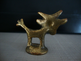 Koperen of messing letterbakfiguurtje - stier - VERKOCHT