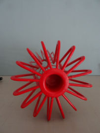 Vintage Ikea rode draad kandelaar - VERKOCHT