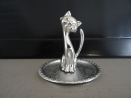 Ringenschaaltje poes - kat - VERKOCHT
