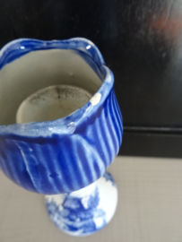 Kandelaar Delfts blauw - tulp - VERKOCHT