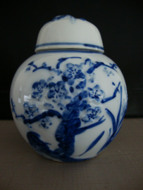 Gemberpotje blauw wit - VERKOCHT