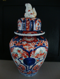 Japans imari - dekselpot - 19e eeuw - VERKOCHT