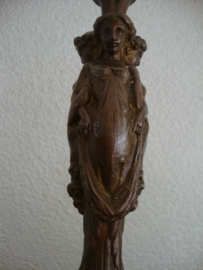 Set zware kandelaren - ca. 1920 - VERKOCHT