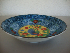 Chinees schaaltje - kleurrijk - vogel - VERKOCHT