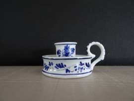 Kandelaar Delfts blauw - Handpainted - VERKOCHT