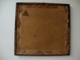 Oude prent Bijbel met kaars - VERKOCHT
