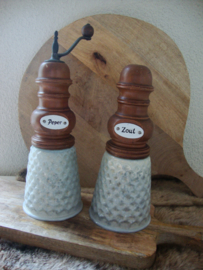 Peper en zout stel decoratie - VERKOCHT