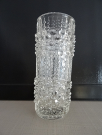 Candlewax vaas - Frantisek Pecency - vintage - glas - VERKOCHT