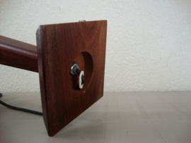 Lampvoet hout - vintage - VERKOCHT