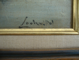 Schilderij Louis van der Pol - Hollands - VERKOCHT
