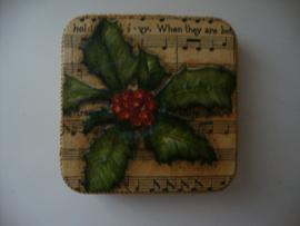 Onderzetters kerst - VERKOCHT