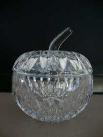 Kristallen schaaltje - appel - VERKOCHT