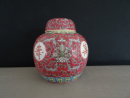 Gemberpotje Chinees - roze - VERKOCHT