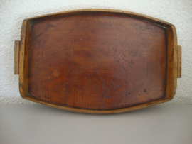 Brocante houten dienblad - klein model - VERKOCHT