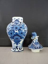 Dekselpotje Delfts blauw - Porceleyne fles - VERKOCHT