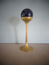 Marmeren bal - 1 stuk - blauw - VERKOCHT