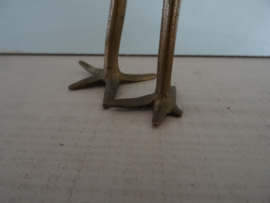 Vintage vogel. - koper of messing - VERKOCHT