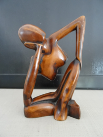 Stenen beeldje - abstract - VERKOCHT