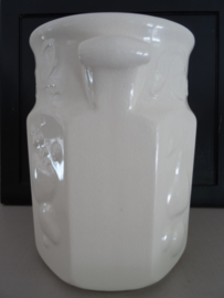 Witte dekselpot - Rumtopf pot - wit - VERKOCHT