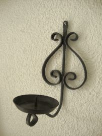 Metalen muurkandelaar - VERKOCHT