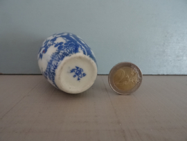 Mini gemberpotje - blauw/wit -VERKOCHT