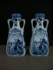 Hollandse vaasjes - Delfts blauw - Mosa - VERKOCHT