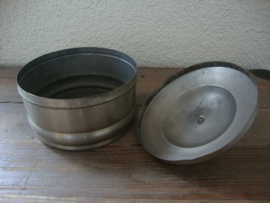 Metalen (tabaks)pot G. Bredemeijer Hilversum - VERKOCHT