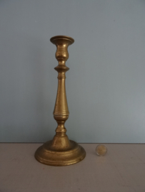 Vintage koperen kandelaar - VERKOCHT