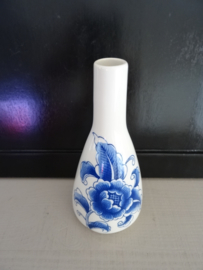 Vaasje blauw/wit Fairtrade - VERKOCHT