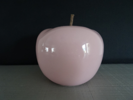 Porseleinen appel - roze - VERKOCHT