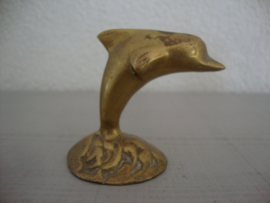 Koperen of messing dolfijn - VERKOCHT