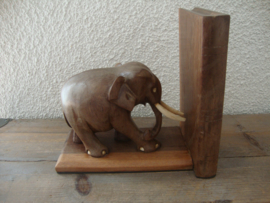 Boekensteun olifant - VERKOCHT